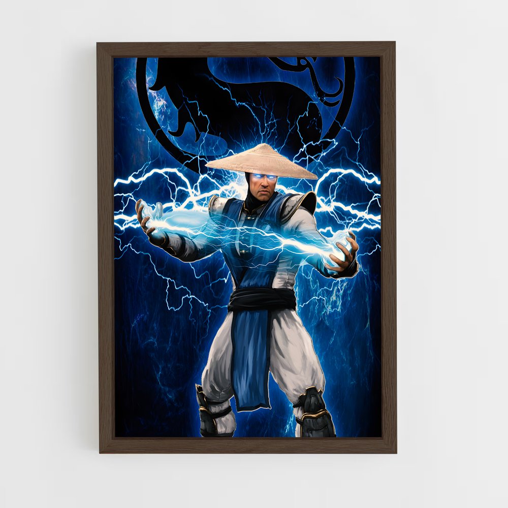 Poster Raiden: L'Épée du Destin – affiche Mortal kombat (vue 5)